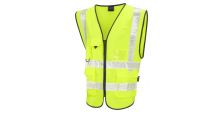 Heanton ISO 20471 Cl 2 Superior Plus Waistcoat HV Yellow